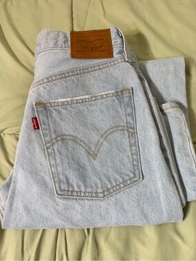 Levi's Capital E True Premium Vintage Pre 1971 Denim Ribcage Straight Ankle W29